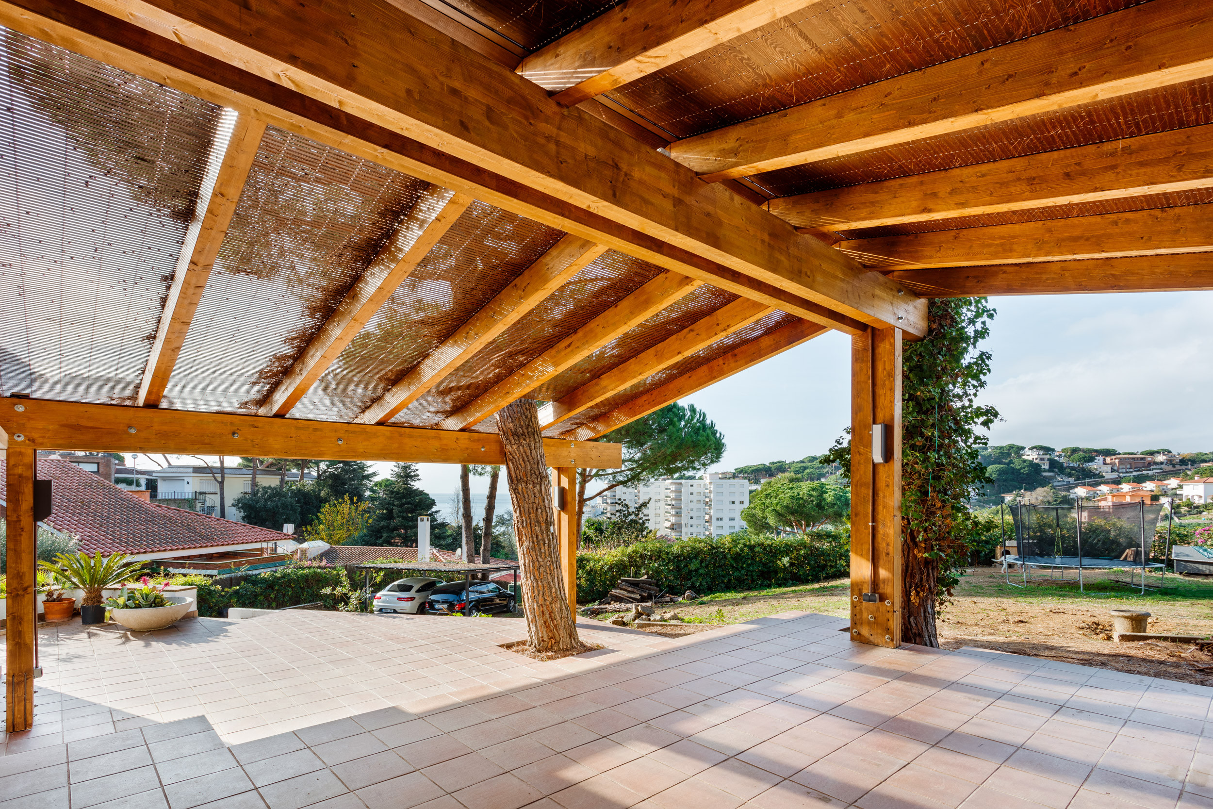 Pergola à Sant Pol de Mar